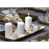 Bolsius pillar Candles Regular, white, pack of 4