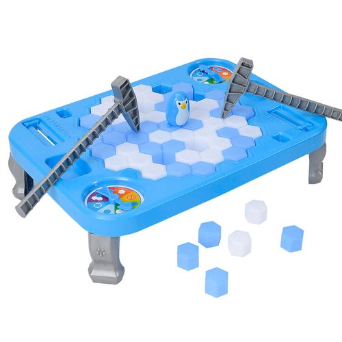 SS Save Penguin On Ice Game, Penguin Trap Ice Break Block Board Family Game for Kids Boys Girl Toys