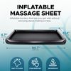 Black Inflatable Massage Sheet Durable PVC Waterproof with Inflatable Sides
