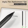 Tebbomp 6 Pcs Replacement Tips Compatible with Remarkable Paper Pro Pen, Replacement Nibs Compatible with Remarkable Marker Plus