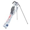 CLUNK CL5PGZ04 WHT BRUSH SELF STAND CADDY BAG (WHITE/FF/MEN'S)