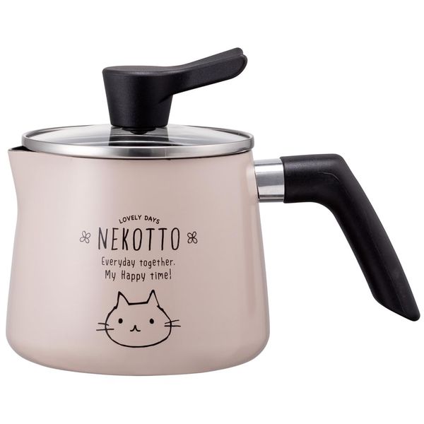 Skater ANMP1-A Multi-Pot, 3.3 gal (1.3 L) for Gas Fire, 7 in 1, All-purpose Pot, Rice Cooker, Milk Pan, Frying Pot, One-Handed Pot, Nekotto