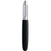 Gustav GE118 Straight Peeler with Moulded Handle, Silver