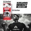 SCREAMIN ENERGY® MAXIMUM STRENGTH Coffee Mocha, with Panax Ginseng, 24 Pack