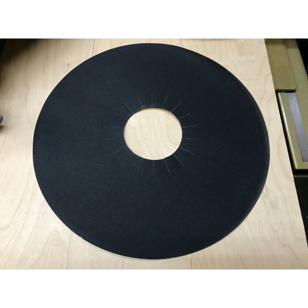 3M 16” Floor Sanding Discs 120 grit Sandpaper.  Floor Buffer Polisher.