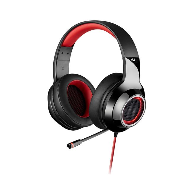 Edifier ED-V4RD Gaming Headset with USB Connection/7.1ch Virtual Surround Red