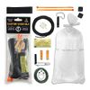 Wazoo Survival Gear Survival Kit - Everyday Essentials, 15 Tool EDC with Custom-made Components