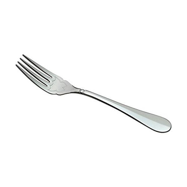 ARASAWA MFG. Alpha Bloom Fish Fork, 18-8 Stainless Steel