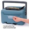 06017 8-Quart Nomad Traveling Slow Cooker, Blue