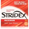 Stri-dex Pads Maximum Strength, 3 Pack of 55 Pads