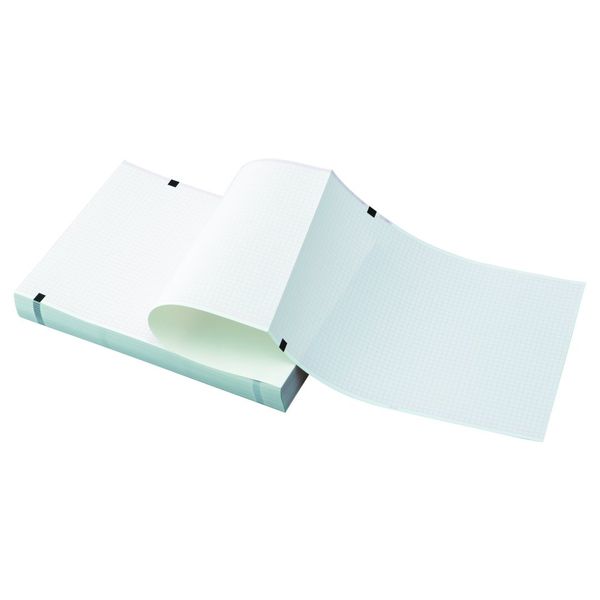 8-7042-04 Electrocardiogram Record Paper (Foldable) 8.3 x 11.6 x 328.3 ft (210 mm x 295 mm x 100 m)