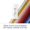 Dove Advanced Care Invisible Antiperspirant Deodorant Stick No White Marks on 100 Colors Clear Finish 48-Hour Sweat and Odor Protecting Deodorant for Women 2.6 oz