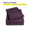 1500 Supreme Collection Bed Sheet Set - Extra Soft, Elastic Corner Straps, Deep