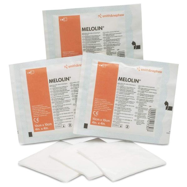Melolin Sterile Non-Adherent Dressings Mixed Sizes Refill Pack