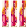 Wella Pack of 3 Colour Touch Vibrant Reds P5 77/45 60 ml