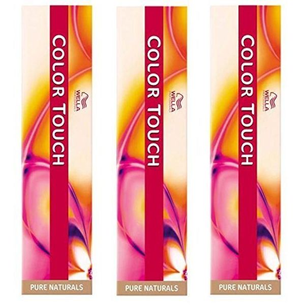 Wella Pack of 3 Colour Touch Vibrant Reds P5 77/45 60 ml