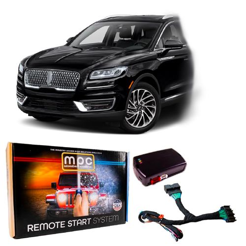 MPC Complete Plug-n-Play Factory Remote Activated Remote Start Kit Compatible with Lincoln Nautilus 2016-2019 - Firmware Preloaded