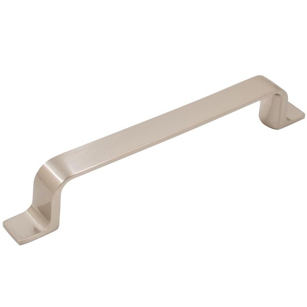 Rubicon Cabinet Pull, 128 Millimeters, Satin Nickel by Stone Harbor Hardware