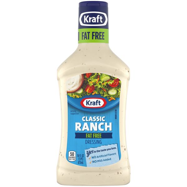 Kraft Fat Free Classic Ranch Dressing