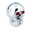 Simoni Racing SKE/X Knob Skull, Red Eyes, Chrome