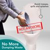 Cleanis CareBag Commode Liner, 20-Count