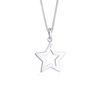 Elli Necklace Star Crystals 925 Sterling Silver