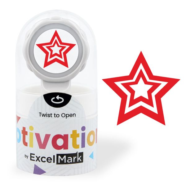 Teacher Stamps for Classroom – Choose from 5 Colors (Star)
