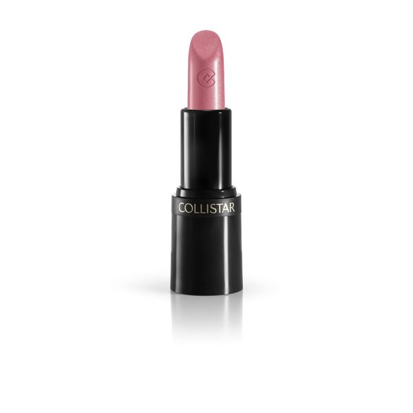 Collistar Puro Lipstick, Pure and Adhesive Colour for Hydrated and Regenerated Lips, Creamy and Pleasant Texture, Satin Finish, N. 26 Metallic Pink, 3.5 ml