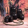 Reflex Camera Professional Camera Lens Pouch Set (4-Pack) - Black