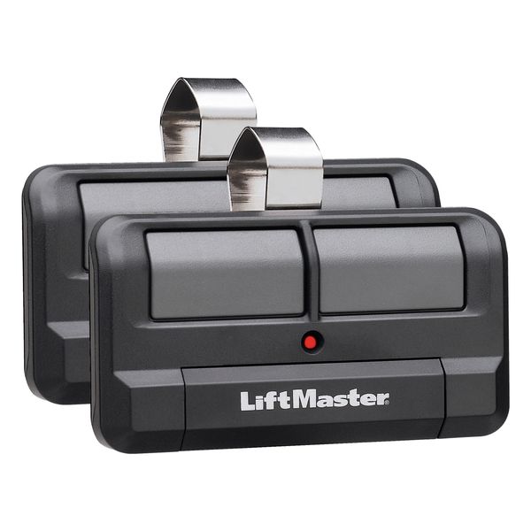 LiftMaster 892LT Two-Button Security+ 2.0 Learning Garage Door Opener Remote Control - Pack of 2