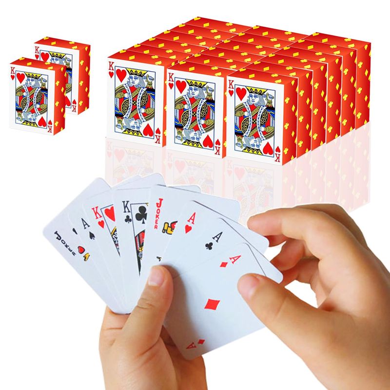SHOWHIHI Mini Playing Cards, 20 Pack Mini Deck of Cards, 1.65 Inch Mini ...