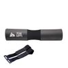 Black Barbell Pad | Olympic Bars | Gym | Straps Included