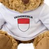 Big Red Egg INDONESIA FLAG - Teddy Bear - Cute Soft Cuddly Adorable - Gift Present