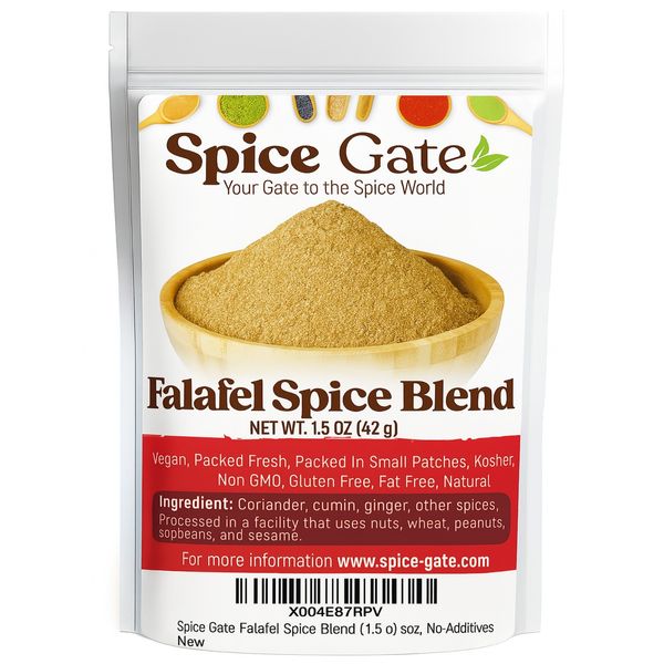 Spice Gate Falafel Spice Blend (1.5 oz) Salt-free