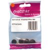 Oracstar PPW345 Ball Valve Washers and Split Pin, Black and Brass