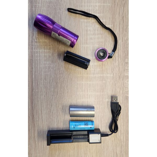 flashlight rechargeable AAA retro kit 