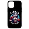 iPhone 13 Pro muscular alpaca with boxing gloves uppercut a knockout punch Case