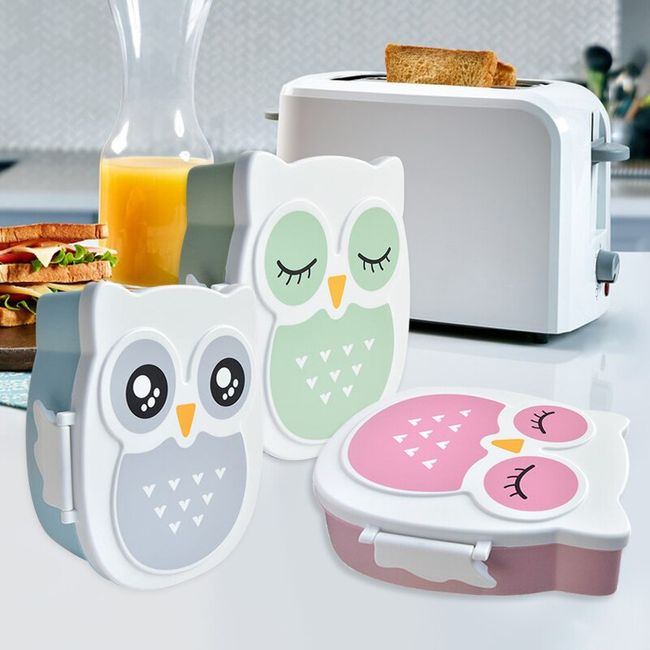 Lunch Boxes Kids Cartoon, Plastic Lunch Containers