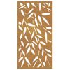 Garden Wall Decoration Will Rust Over Time Corten Steel vidaXL