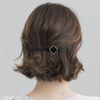 YFFSFDC Markless Bangs Hair Clips Bangs Pins Barrette Flower Hair Ornaments for Girls Gift Flower Hairpins Pack of 6
