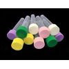 10ml Plastic Test Tubes vials Sample containers Powder Craft with White Screw caps (50)