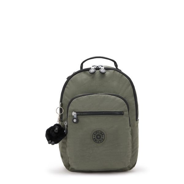 Kipling SEOUL S Small Backpack, Green Moss (Green)