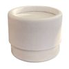 Nutley's 15ml Plastic Free Cardboard Lip Balm Pots - White (75)