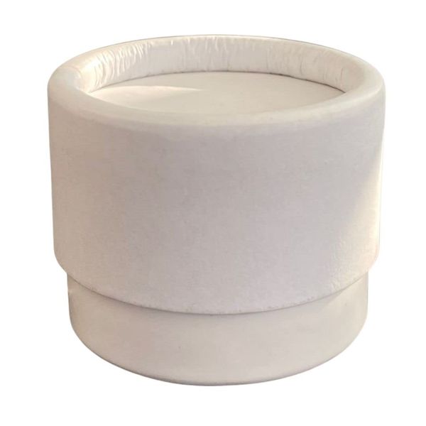 Nutley's 15ml Plastic Free Cardboard Lip Balm Pots - White (75)