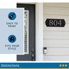 Hillman 848711 Paintable Address Plaque, White 6" x 16"