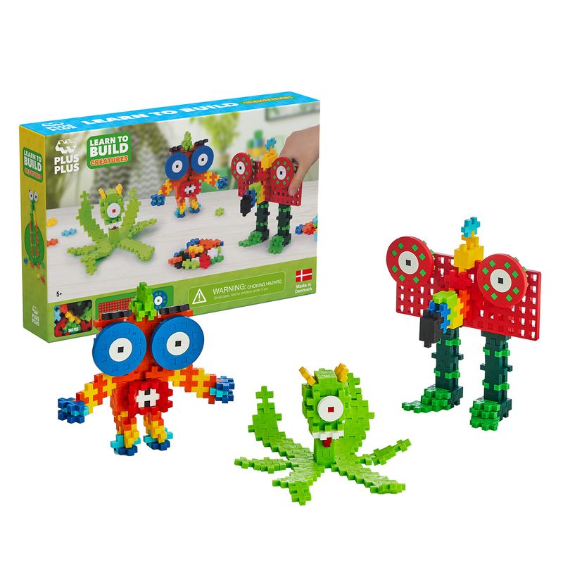 PLUS PLUS - Learn to Build Creatures - 240 Pieces - Construction ...