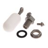 1pc Mini Float Valve Adapter Float Valve Easy Connection Elbow Type Automatic Water Supply Float Plastic PVC Differential Pressure Principle