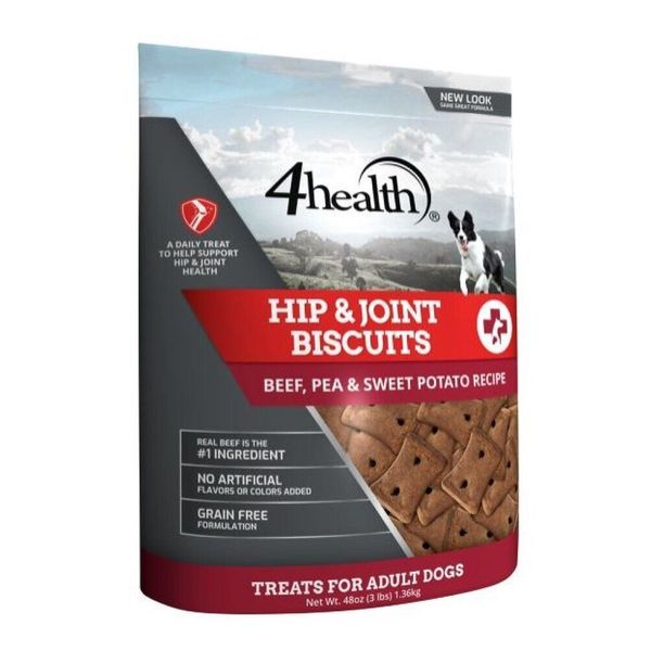 4health Special Care 3lb Hip & Joint Beef, Sweet Potato & Peas Flavor Dog Treats