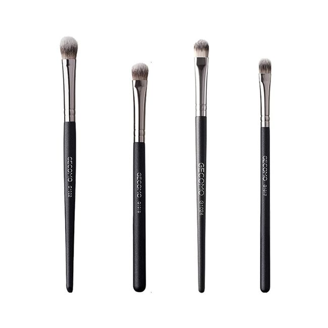 Augenpinsel Pinselset, Lidschatten Make-Up Pinsel, Lidschatten Applikator, für Lidschatten, Augenbraue, Eyeliner, Blending, Concealer, am Besten für Weihnachtsgeschenke, 4PC