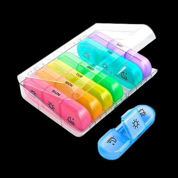 Premium dispensable pill case